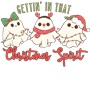 Epic Adult/Youth Getting in that Christmas Spirit Ghosts Cotton Graphic T-Shirts