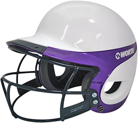 Worth Liberty Home Batter's Helmets w/ Faceguard