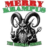 Epic Ladies Merry Krampus The Original Grinch V-Neck Graphic T-Shirts