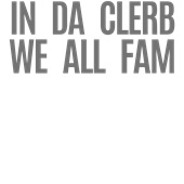 Epic Ladies In Da Clerb We All Fam Broad City Block V-Neck Graphic T-Shirts