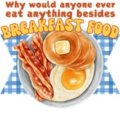 Epic Ladies Breakfast Food Quote Parks & Rec Knope V-Neck Graphic T-Shirts