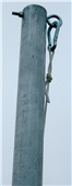 Tomahawk Tetherball Post 2 3/8" OD FT510P