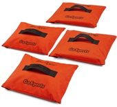 GoSports Sports Net Sandbags Set of 4 Weighted Anchors for Baseball Nets, Soccer Goals And More