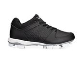 RIP-IT Girls' Diamond Softball Cleat (Black,Charcoal,Navy,Off-White,Red,Royal,White)