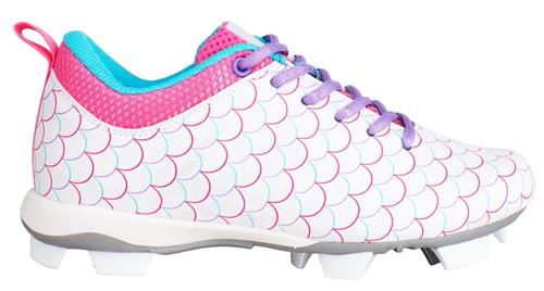 Girls Softball Cleat (Sizes: 1, 3, 3.5, 4, 4.5, 5)