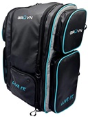 GRUVN Pro Tour Pickleball Backpack - Black, Blue & Silver