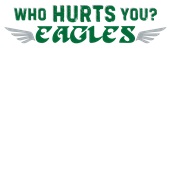 Epic Adult/Youth Who Hurts You? Eagles Philadelphia Cotton Graphic T-Shirts