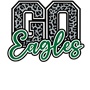 Epic Adult/Youth Go Eagles Philadelphia Big Game Leopard Cotton Graphic T-Shirts