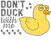 Epic Adult/Youth Don't Duck With Me Side Eye Cotton Graphic T-Shirts