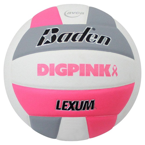 Baden Lexum Dig Pink Microfiber Volleyball NON NFHS (VX450C-NS-8102)
