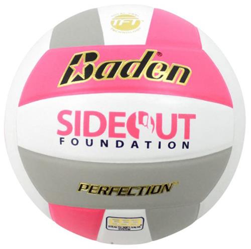 Baden Non-Stamped Perfection Dig Pink Leather Volleyball (VX5EC-NS-8102)