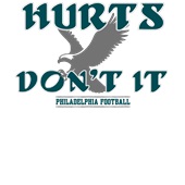 Epic Adult/Youth Hurts Don't It Eagles Football Big Game Cotton Graphic T-Shirts