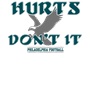 Epic Ladies Hurts Don't It Eagles Football Big Game Long Sleeve Graphic T-Shirts
