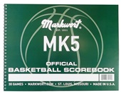 Markwort Mark V Basketball Scorebook With New NFHS Version For Fouls
