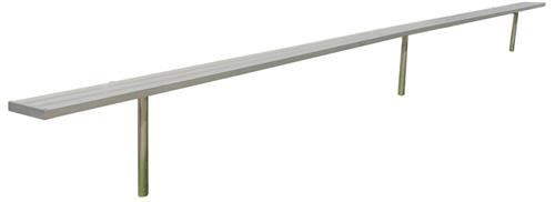 Gared Spectator 7' 6" Inground Bench Without Back BE08IG. Free shipping.  Some exclusions apply.