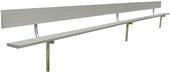 Gared Spectator 27' Inground Bench With Back BE27IGWB