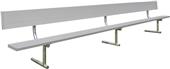 Gared Spectator 15' Portable Bench With Back BE15PTWB