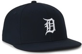 Outdoor Cap MLB-450 High Crown Flat Visor Home Cap Detroit Tigers 1DEH