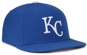 Outdoor Cap MLB-450 High Crown Flat Visor Home Cap Kansas City Royals 1KCH