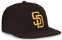 Outdoor Cap MLB-450 High Crown Flat Visor Home Cap San Diego Padres 1SDH