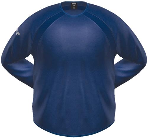 3n2 KZONE RBI Pro Ribbed Fleece Shirt Navy