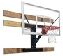 VersiSport II Fixed Wall Mount Basketball System with 36x48 acrylic backboard