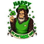 Epic Adult/Youth Happy Saint PatRIZZ Day Patrick Rizz Cotton Graphic T-Shirts