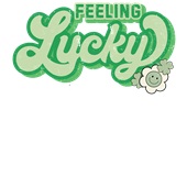 Epic Adult/Youth Feeling Lucky Saint Patrick's Day Clover Cotton Graphic T-Shirts