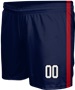 All-Sport Sublimated 6" Game Short - Custom "TwoStripe" Cool Performance Game Gear