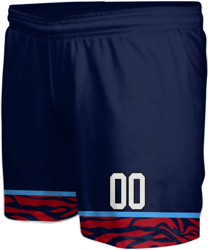 All-Sport Sublimated 6" Game Short - Custom "Animal" Cool Performance Game Gear