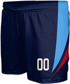 All-Sport Sublimated 6" Game Short - Custom "Fire" Cool Performance Game Gear