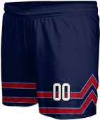 All-Sport Sublimated 6" Game Short - Custom "Peaks" Cool Performance Game Gear