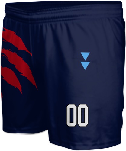 All-Sport Sublimated 6" Game Short - Custom "ScratchedUp" Cool Performance Game Gear