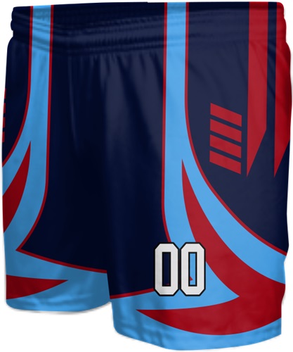 All-Sport Sublimated 6" Game Short - Custom "Striker" Cool Performance Game Gear
