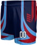 All-Sport Sublimated 6" Game Short - Custom "Striker" Cool Performance Game Gear