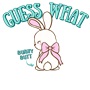 Epic Adult/Youth Guess What Bunny Butt Funny Easter Cotton Graphic T-Shirts