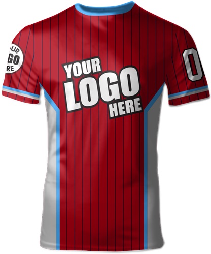 Custom All Sport Jersey - Sublimated "WindyCity" Cool Performance Unisex Crew Tee