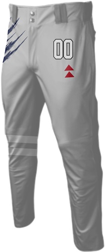 Sublimated Open Bottom Baseball Pant - ScratchedUp