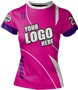 Sublimated Womens/Girls All-Sport Jersey - Custom "Striker" Cool Performance Crew