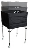 Tandem Volleybal Cart with Adjustable Heights