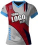 Sublimated Womens/Girls V-Neck Jersey - Custom 
