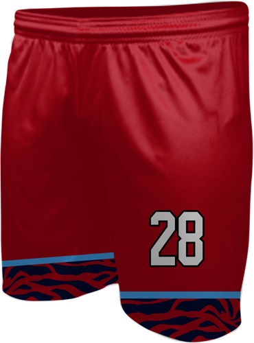 All-Sport Sublimated 7" Game Short - Custom "Animal" Cool Performance Game Gear