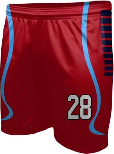 All-Sport Sublimated 7" Game Short - Custom "Cobra" Cool Performance Game Gear