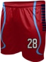 All-Sport Sublimated 7" Game Short - Custom "Cobra" Cool Performance Game Gear