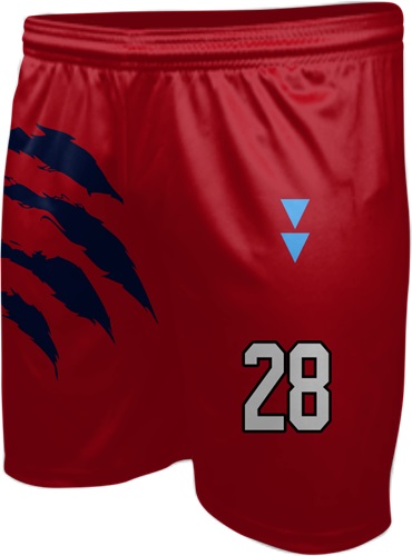 All-Sport Sublimated 7" Game Short - Custom "ScratchedUp" Cool Performance Game Gear