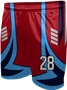 All-Sport Sublimated 7" Game Short - Custom "Striker" Cool Performance Game Gear