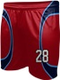 All-Sport Sublimated 7" Game Short - Custom "Swoop" Cool Performance Game Gear