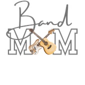 Epic Ladies Band MOM Guitar Music Symphony Concert V-Neck Graphic T-Shirts