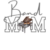 Epic Adult/Youth Band MOM Piano Music Symphony Concert Cotton Graphic T-Shirts