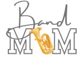 Epic Ladies Band MOM Tuba Baritone Music Symphony V-Neck Graphic T-Shirts